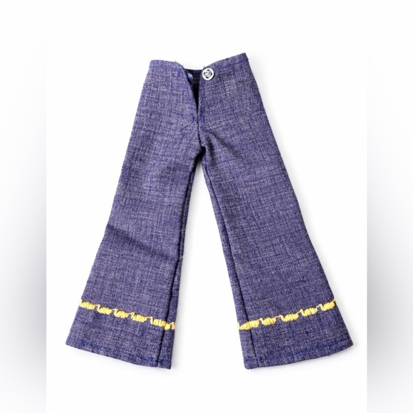 Authentic Vintage Handmade
Barbie-size Doll Clothing Lot Circa Late 1960s-1970s - Picture 3 of 11